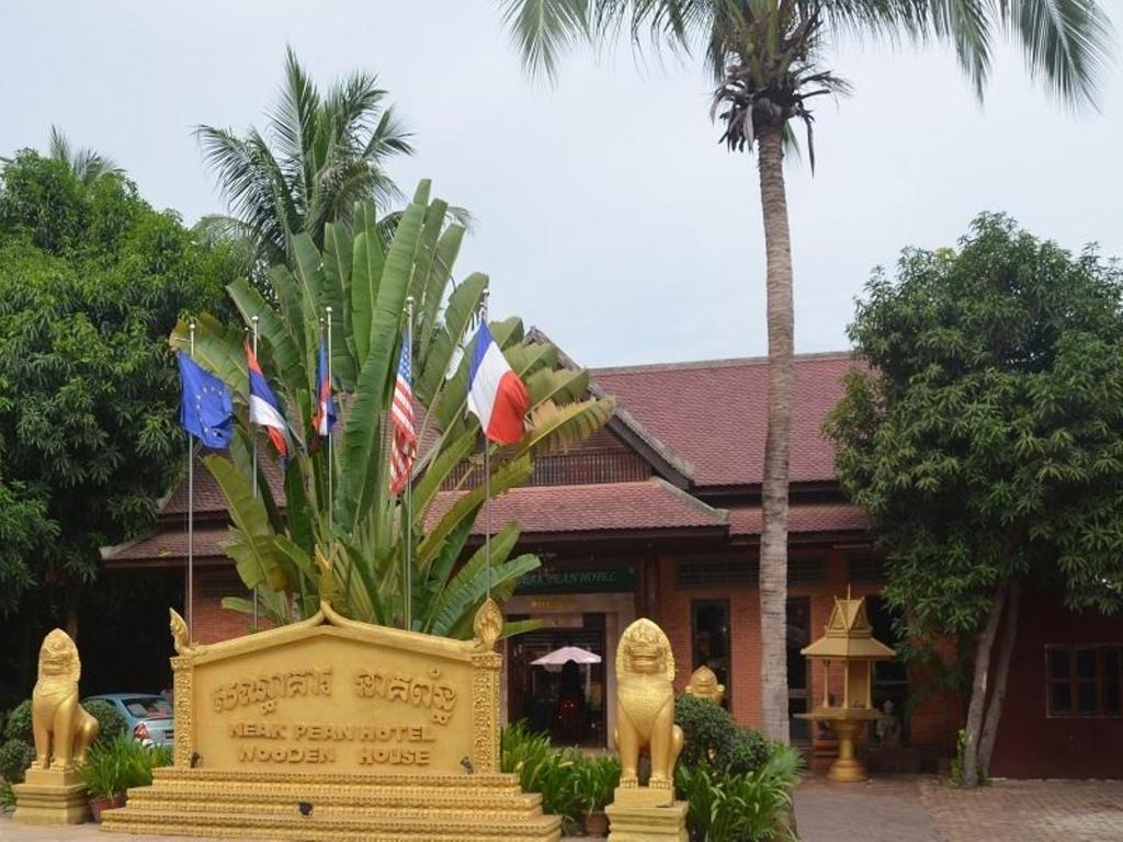 Neak Pean Hotel - Wooden House Siem Reap Exterior foto