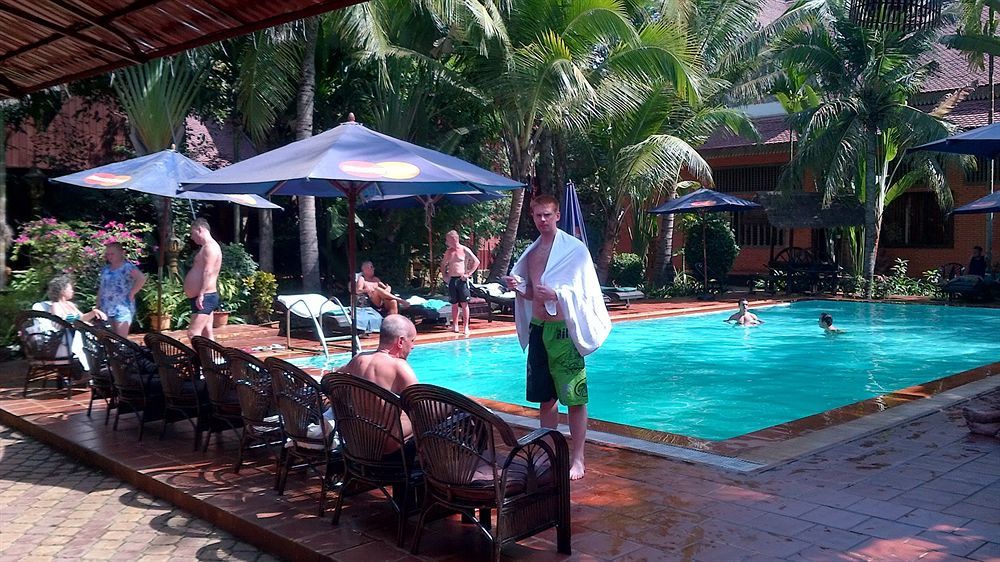 Neak Pean Hotel - Wooden House Siem Reap Exterior foto