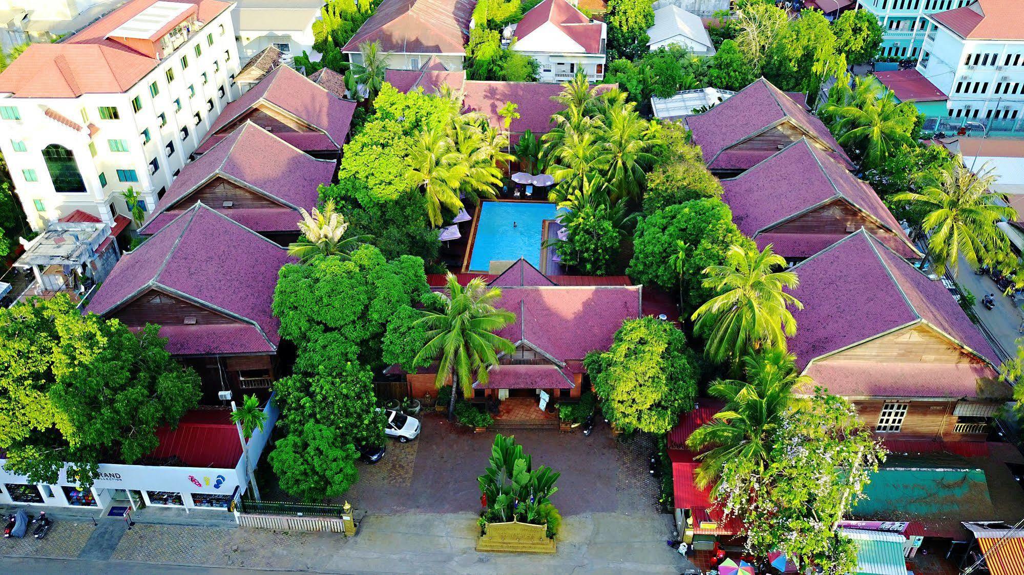 Neak Pean Hotel - Wooden House Siem Reap Exterior foto