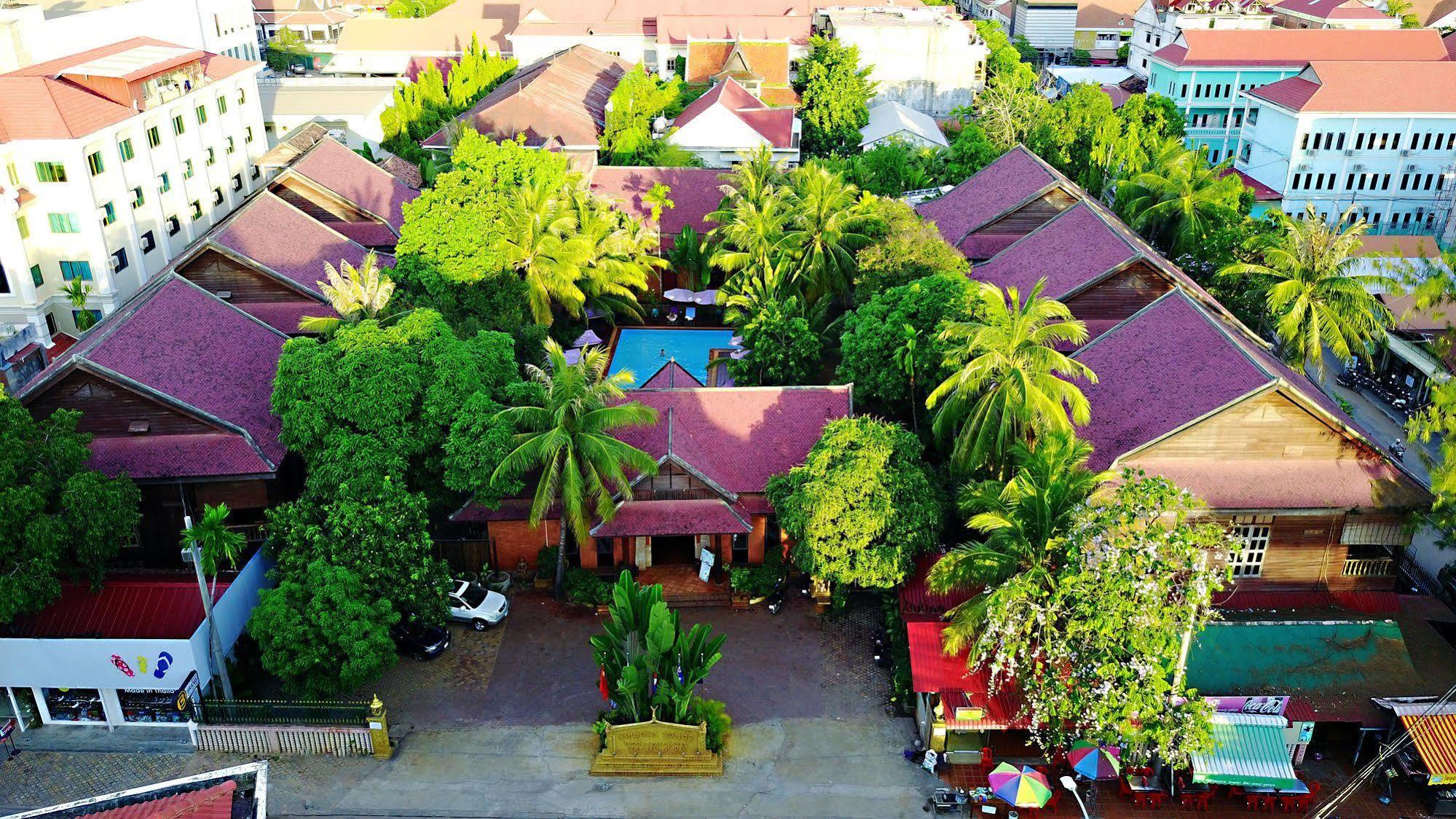Neak Pean Hotel - Wooden House Siem Reap Exterior foto