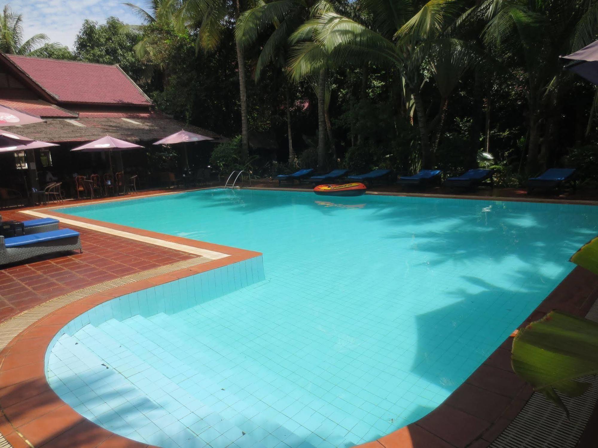 Neak Pean Hotel - Wooden House Siem Reap Exterior foto