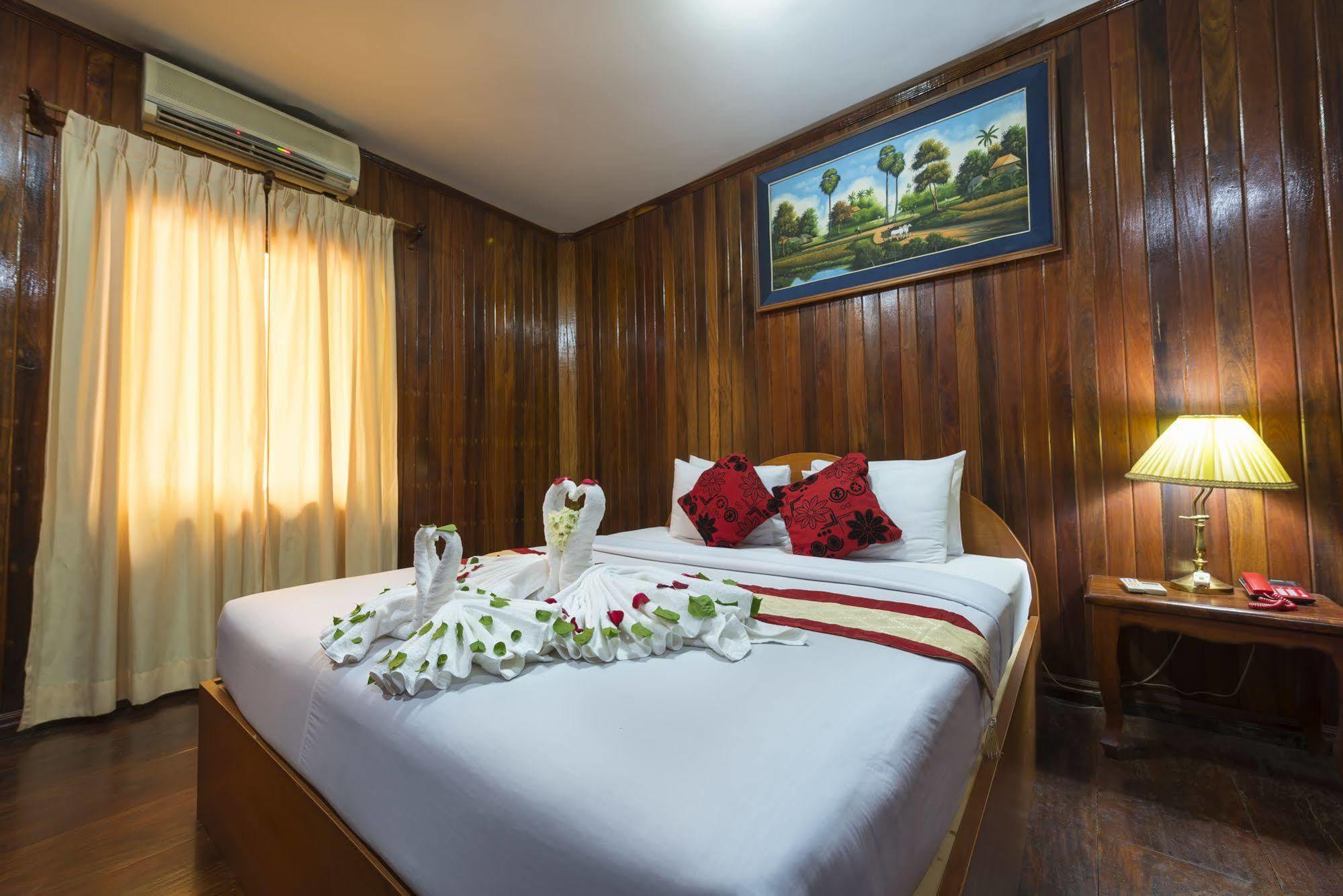 Neak Pean Hotel - Wooden House Siem Reap Exterior foto