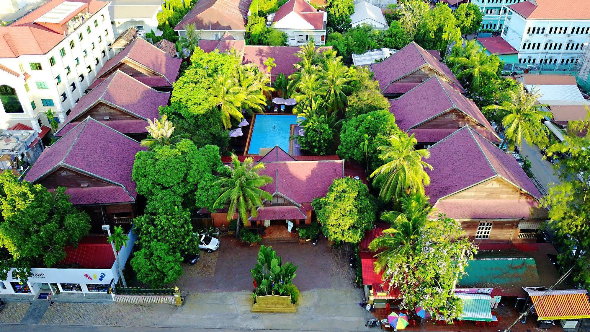 Neak Pean Hotel - Wooden House Siem Reap Exterior foto